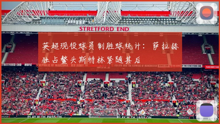 英超现役球员制胜球统计:萨拉赫独占鳌头斯特林紧随其后